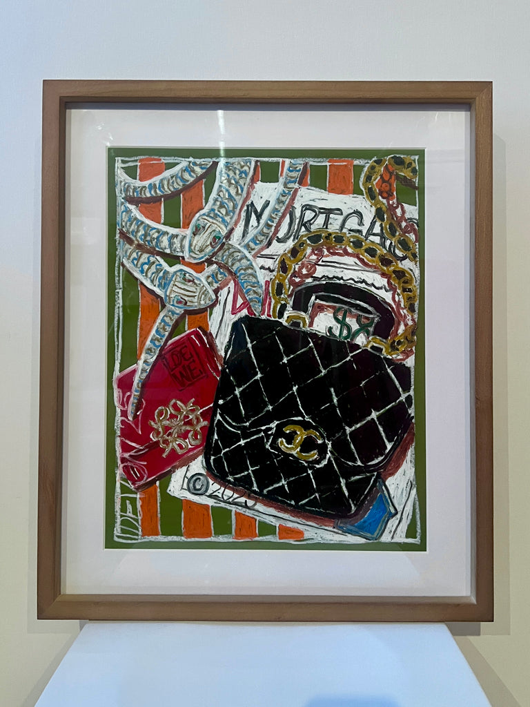 We Buy Cheap Posters From IKEA Instead of Original Art So We Can Save Our Money To Invest in Items We Rarely Use. We Buy Too-Big Houses That We Can't Afford. We Fill Our Too-Big Houses with Items We Rarely Use. Our Walls Are Blank, Our Closets Are Full.