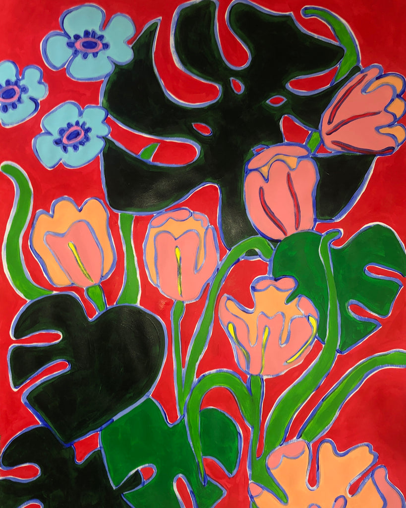 Tulip Party in Red II