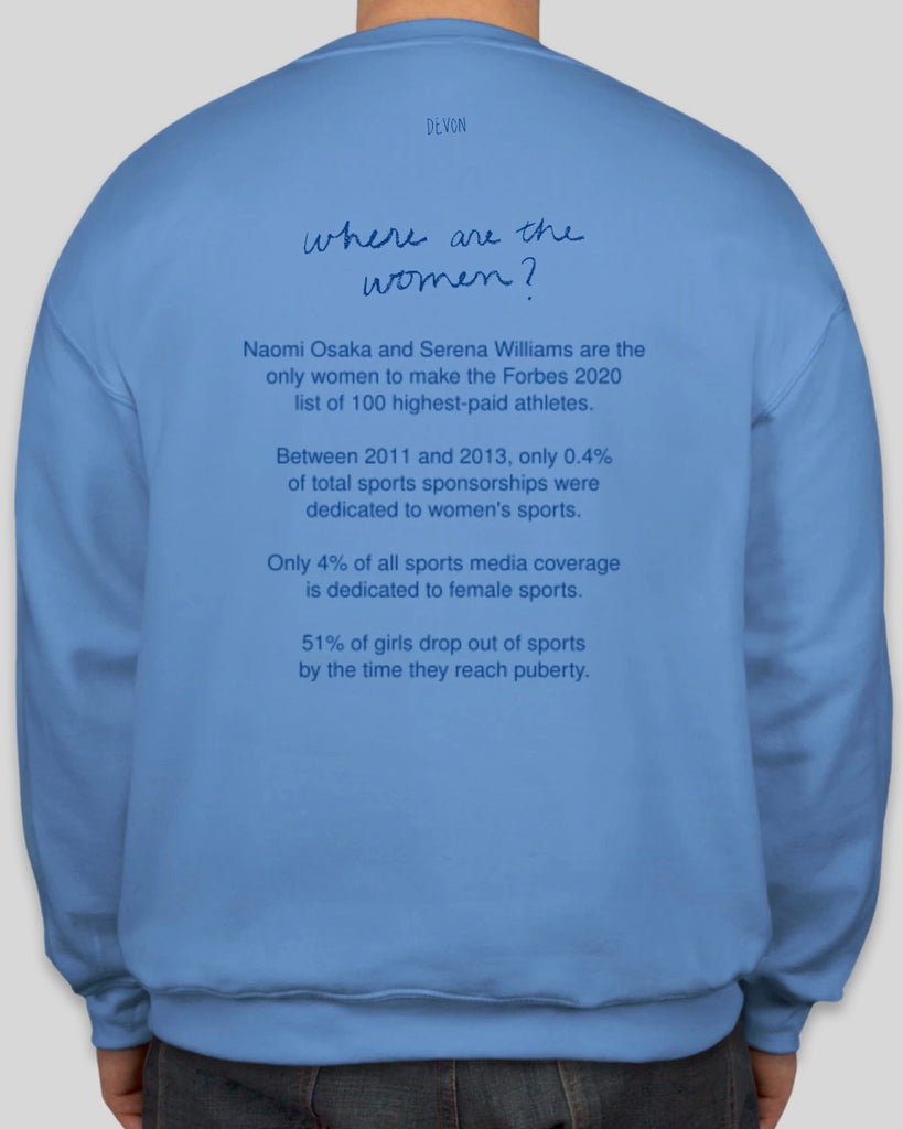 Where Are the Women in Sports? Sweatshirt